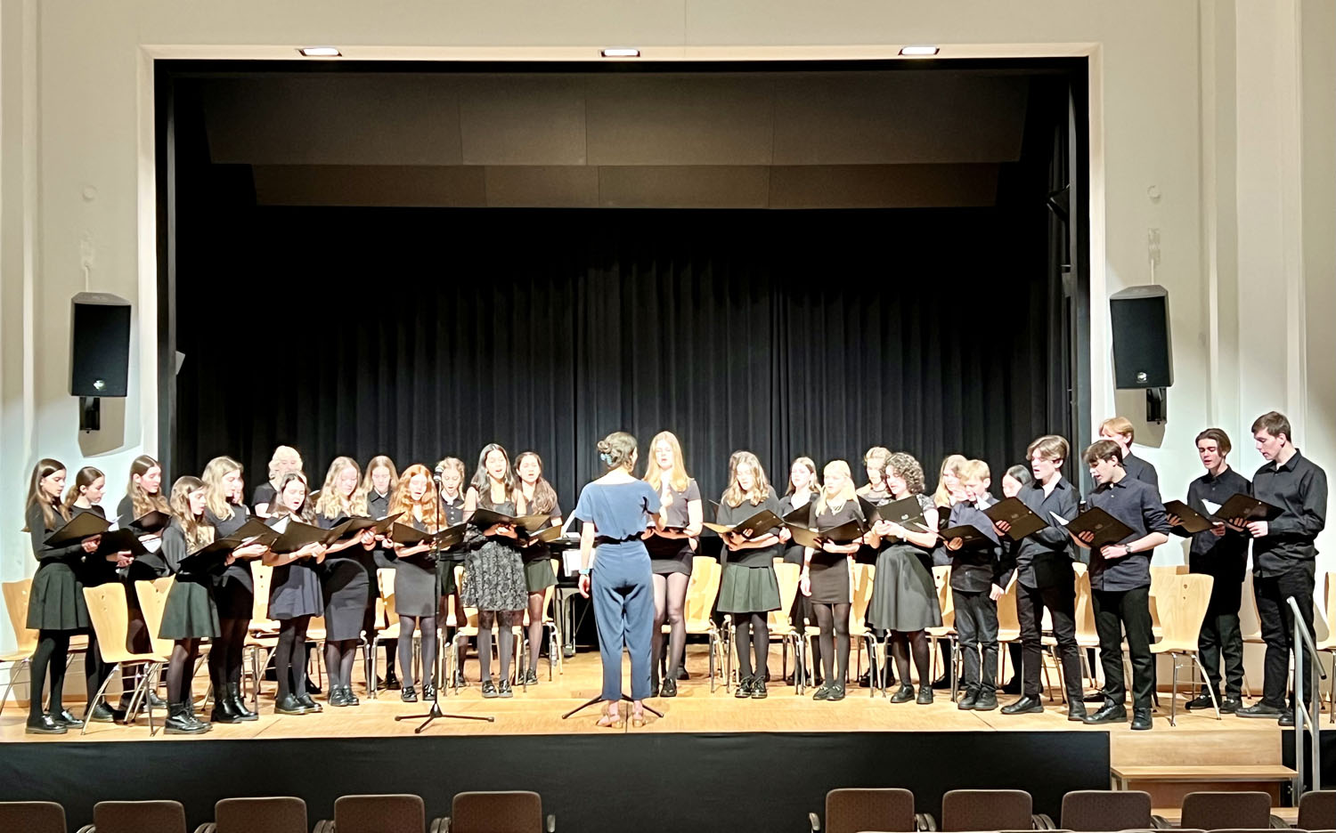 Harrodian choir performing