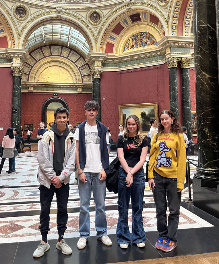 Sixth Formers at the National Gallery