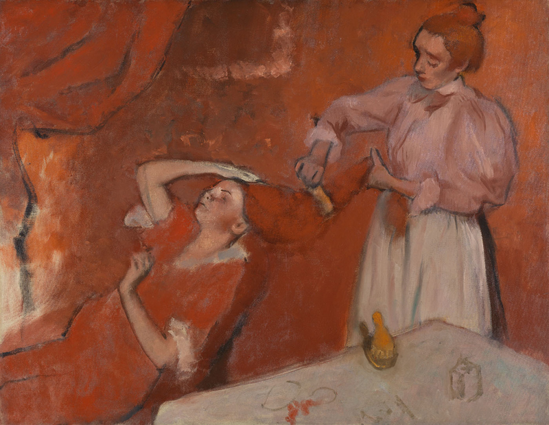 Degas: Combing Hair