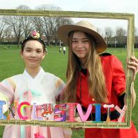 Harrodian Express your Culture day 2024: staff and pupil costumes
