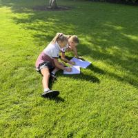 9s outdoor science lesson