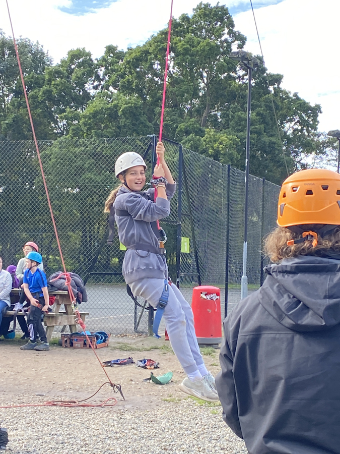 abseiling