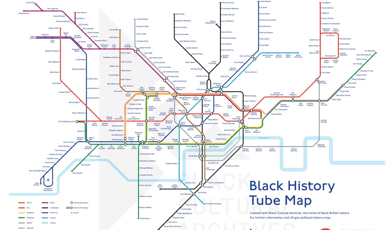 Black history map