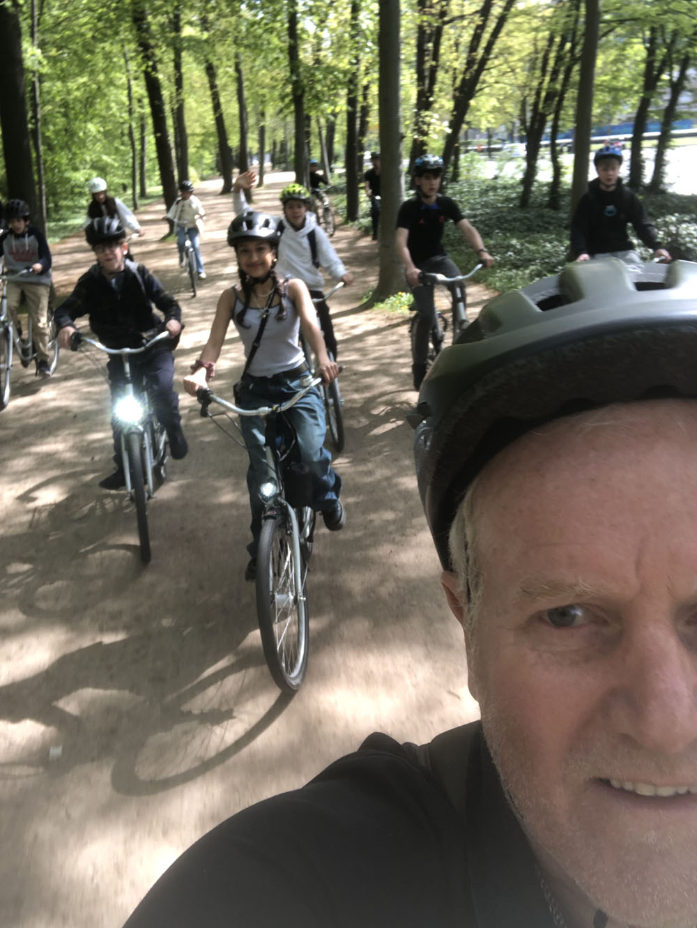 Mr Hooke's bike tour 