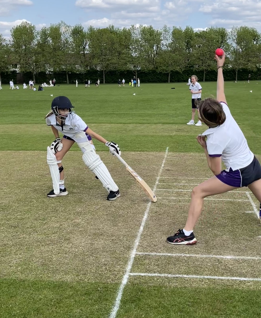 Bowler and batter