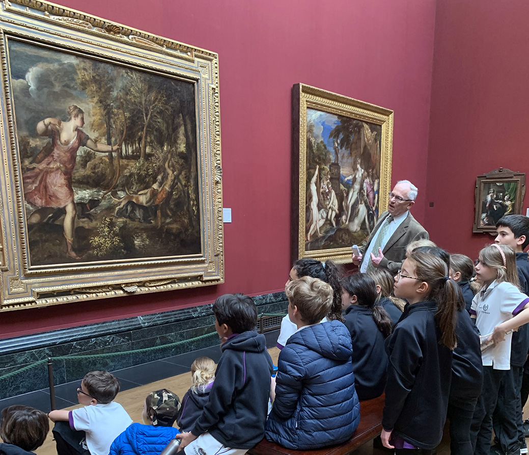 The Death of Actaeon by Titian