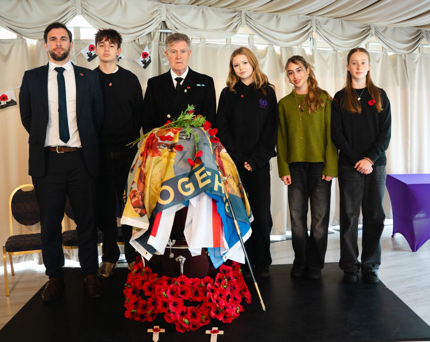 Harrodians at Remembrance Day commemoration 2025