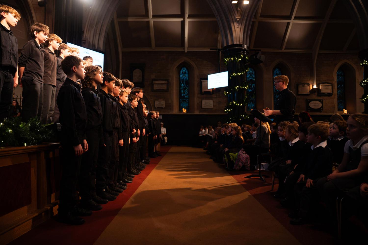 Boys Choir at Carol Concert