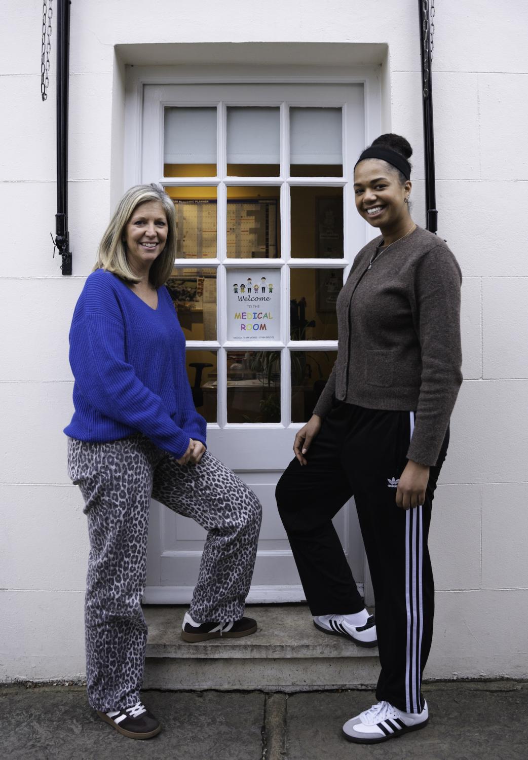 Emma Goodger and Mia Cunningham South