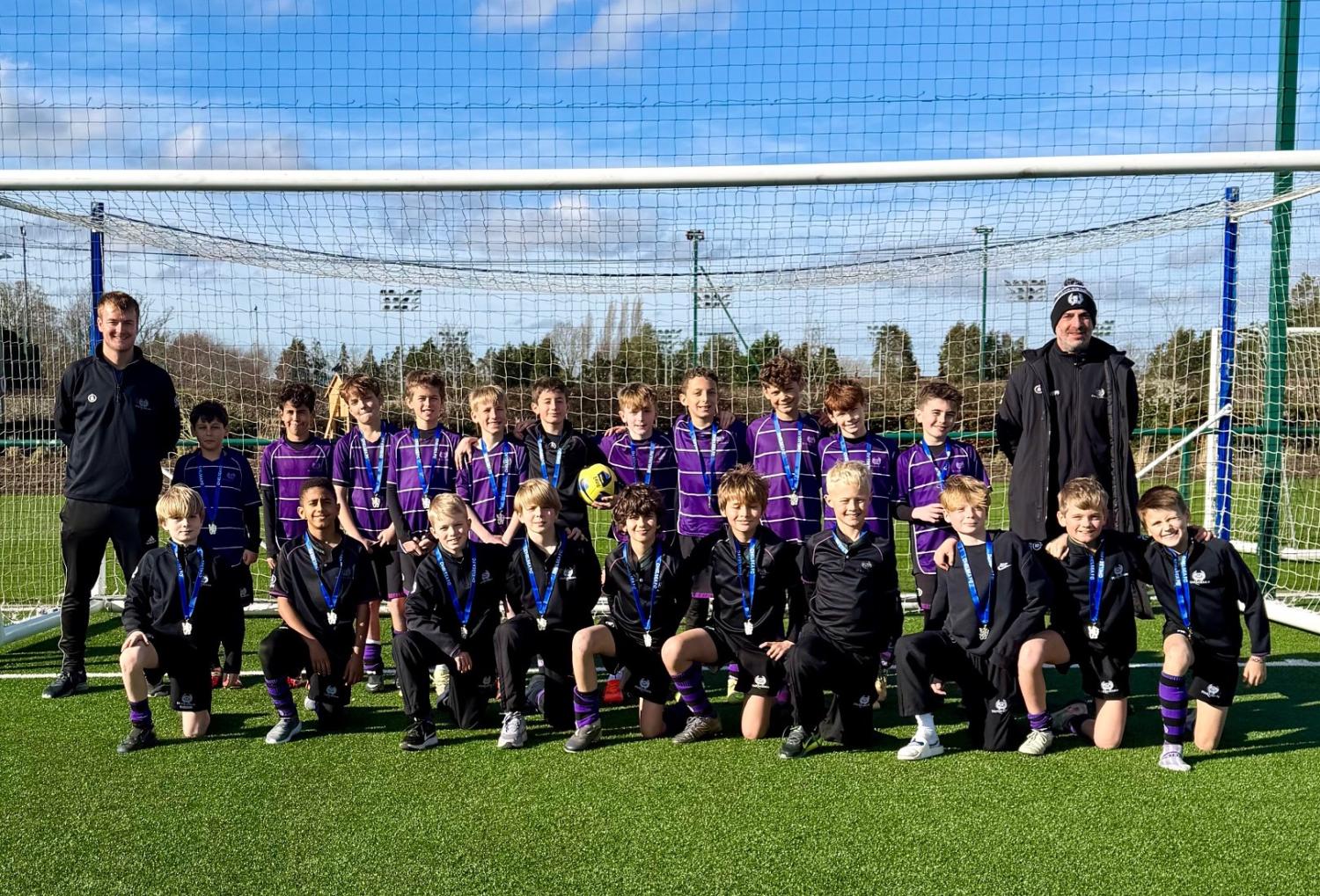 Boys at Chelsea Training tournament