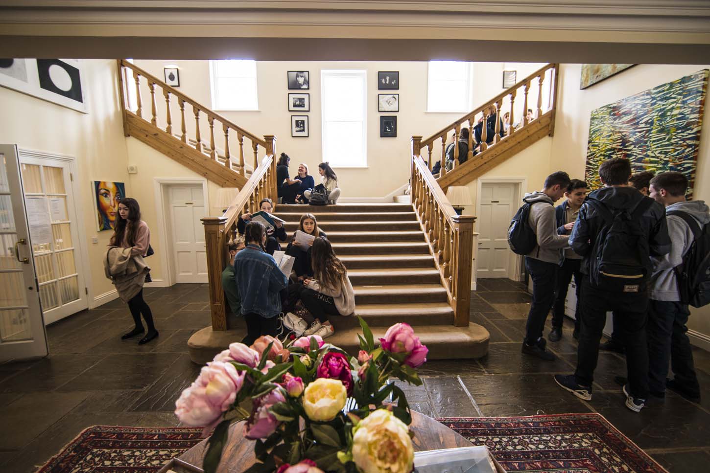 Harrodian senior entrance hall