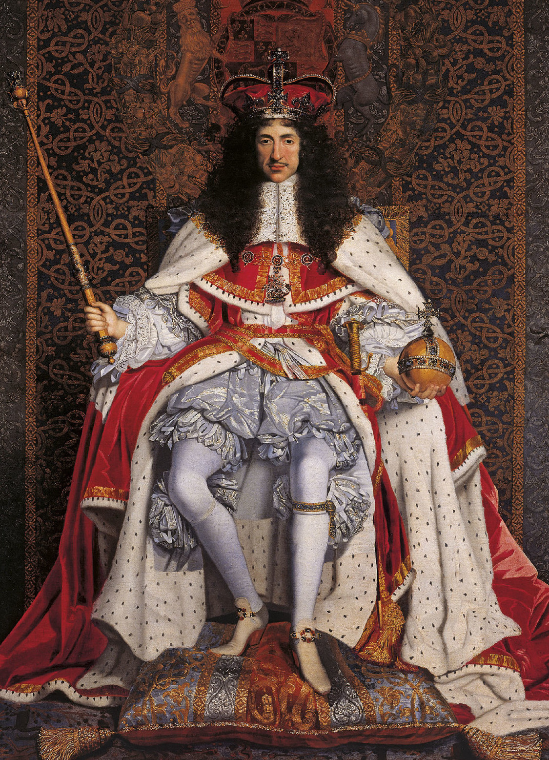 Charles II (1630-1685) painted by John Michael Wright (1617-94)