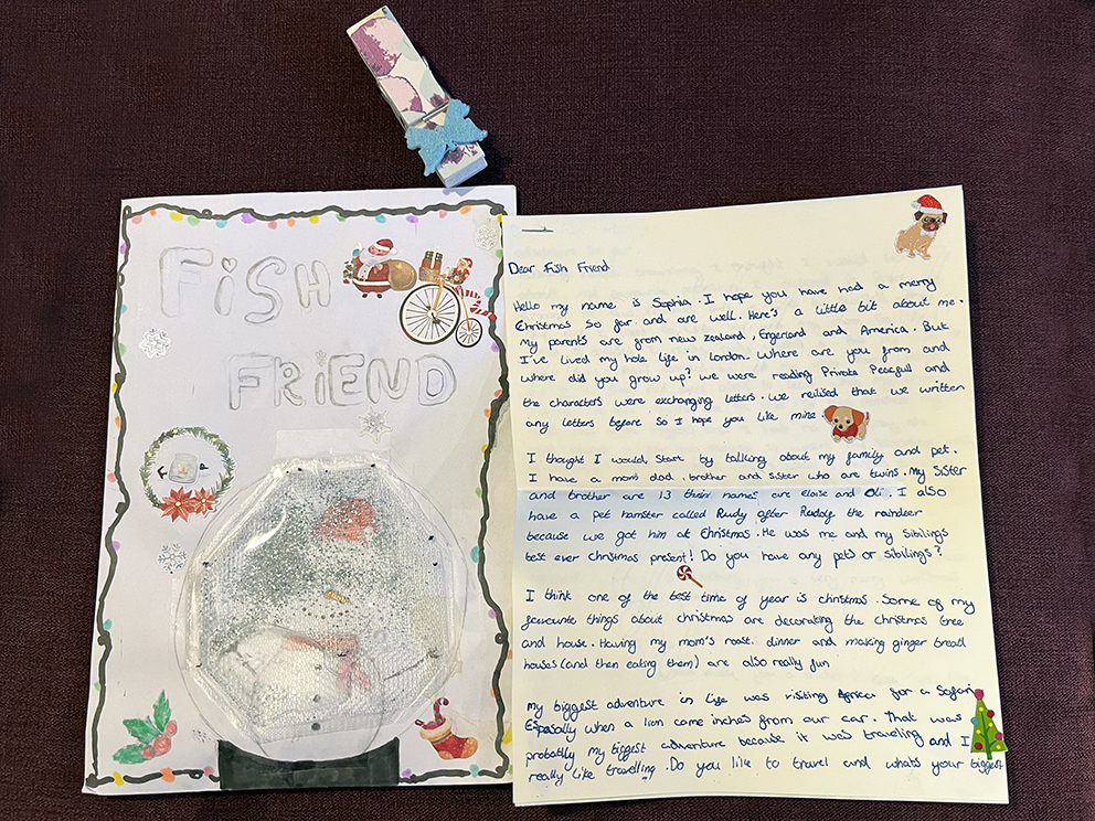 fish friend letter