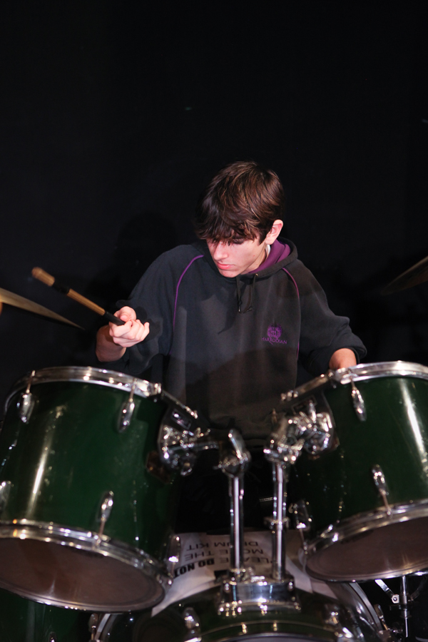 jack on drums