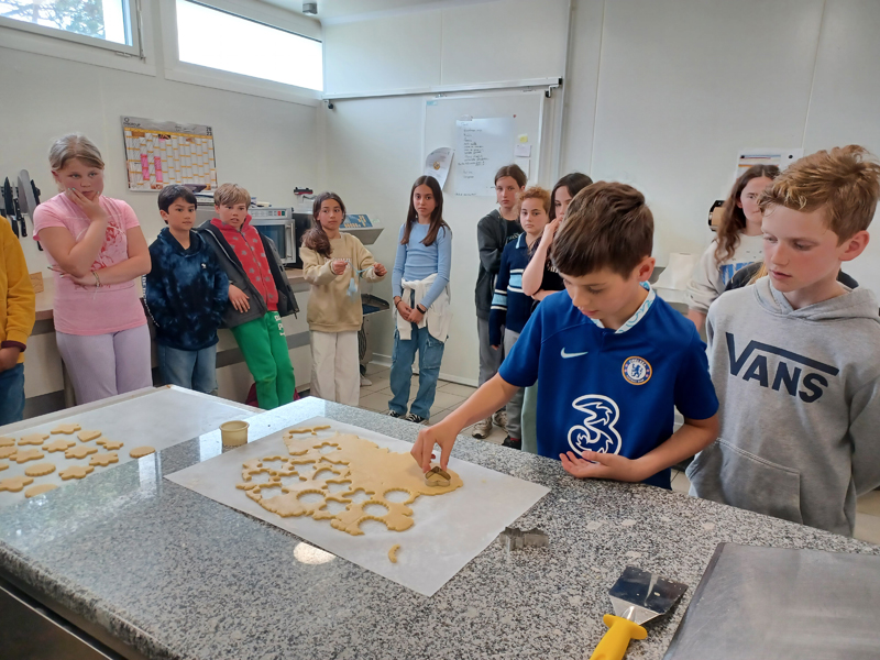 biscuit making