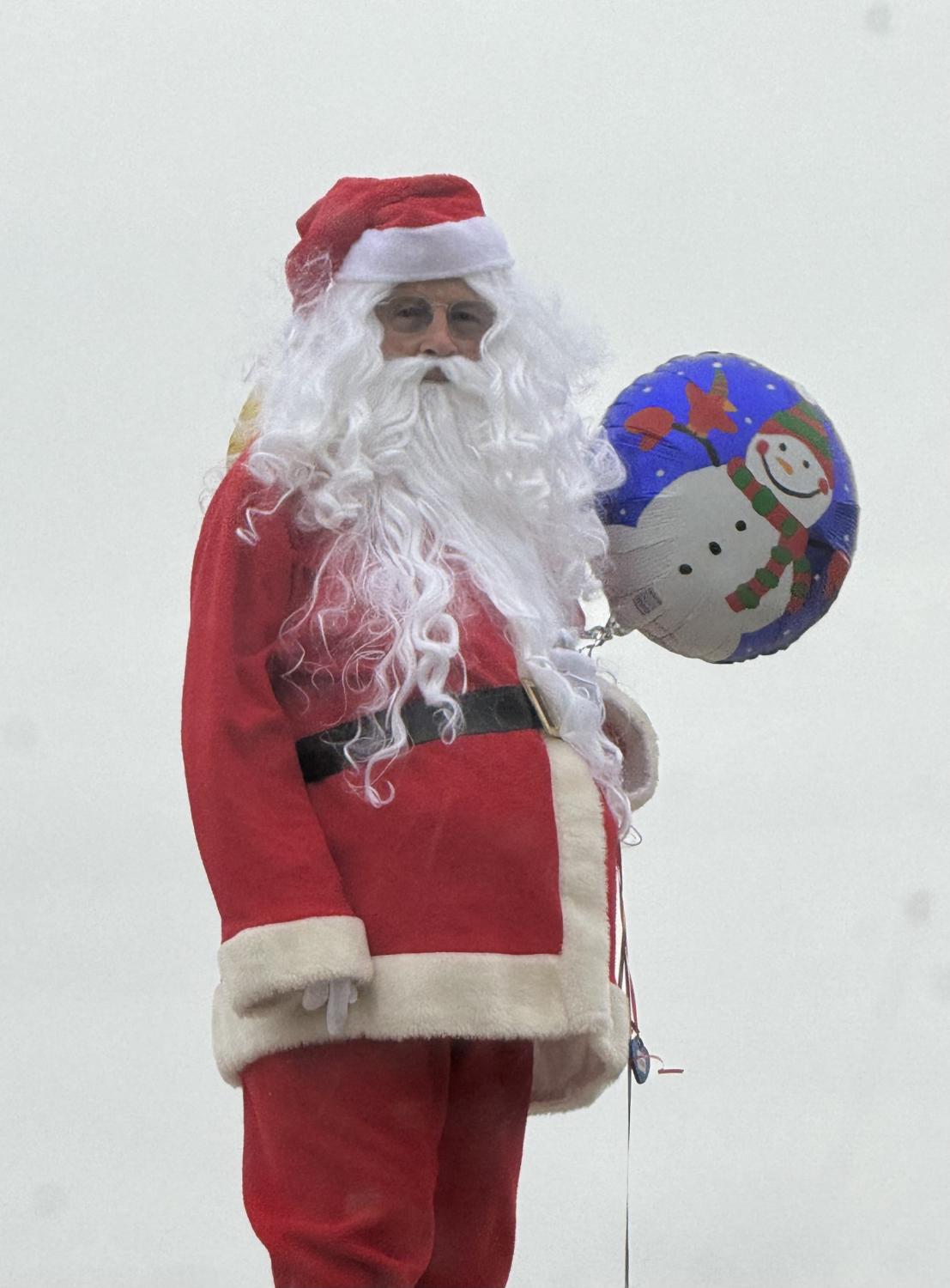 Santa on the roof 