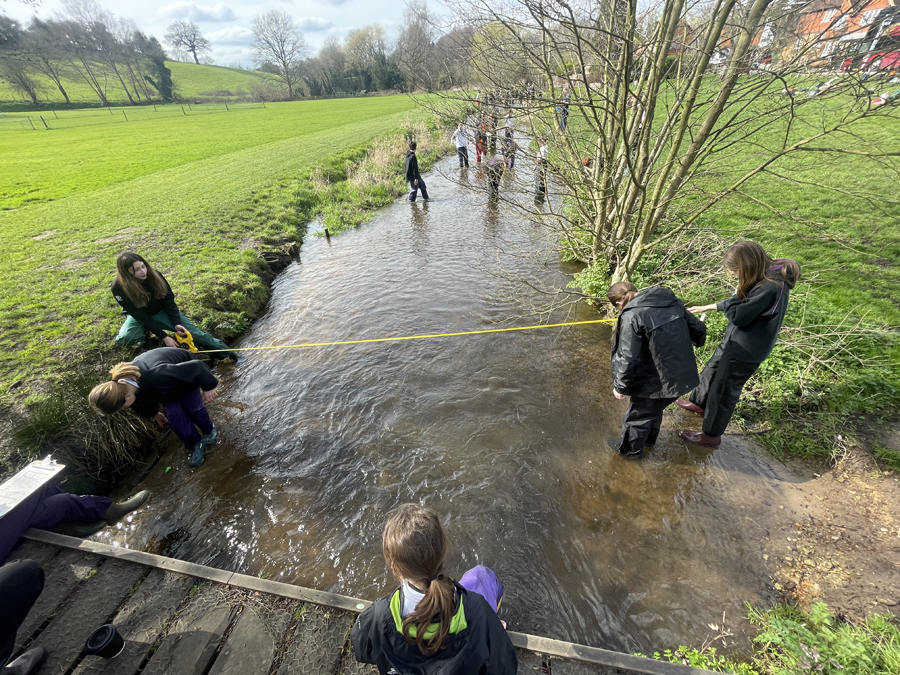 river measuring