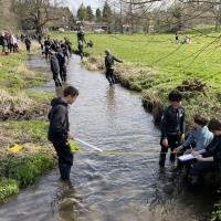 11s Field Trip to River Tillingbourne