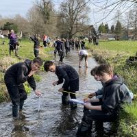 11s Field Trip to River Tillingbourne