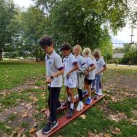 8s Go Ape team building trip September 2023