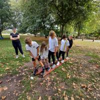 8s Go Ape team building trip September 2023