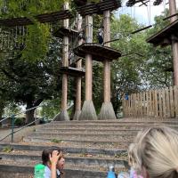 8s Go Ape team building trip September 2023