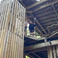 8s Go Ape team building trip September 2023