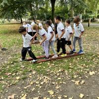 8s Go Ape team building trip September 2023