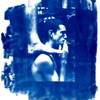 Masculinity Project by Will Walford, Cyanotype print