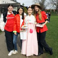 Harrodian Express your Culture day 2024: staff and pupil costumes