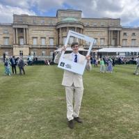 Gold D of E Award recipients at Buckingham Palace May 2025