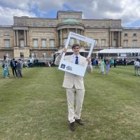 Gold D of E Award recipients at Buckingham Palace May 2025