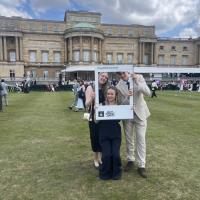 Gold D of E Award recipients at Buckingham Palace May 2025