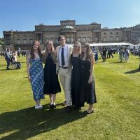 Gold D of E Award recipients at Buckingham Palace May 2025