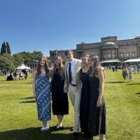 Gold D of E Award recipients at Buckingham Palace May 2025