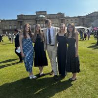 Gold D of E Award recipients at Buckingham Palace May 2025