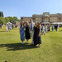 Gold D of E Award recipients at Buckingham Palace May 2025