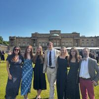 Gold D of E Award recipients at Buckingham Palace May 2025