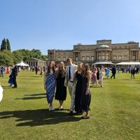 Gold D of E Award recipients at Buckingham Palace May 2025