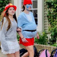 Lonsdale: Dress as your dream country without flags Ferry: When I am older I want to be Bridge: Food Thames: Smurfs