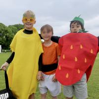 Lonsdale: Dress as your dream country without flags Ferry: When I am older I want to be Bridge: Food Thames: Smurfs