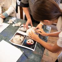 Prep Art Club Gallery, October 2025 mask making