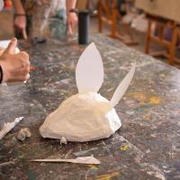 Prep Art Club Gallery, October 2025 mask making