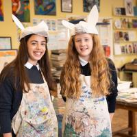 Prep Art Club Gallery, October 2025 mask making