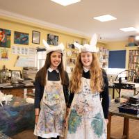 Prep Art Club Gallery, October 2025 mask making