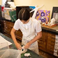 Prep Art Club Gallery, October 2025 mask making