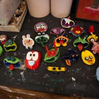 Prep Art Club Gallery, October 2025 mask making