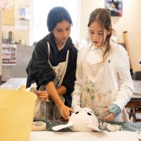 Prep Art Club Gallery, October 2025 mask making