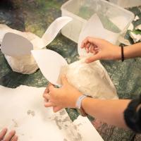 Prep Art Club Gallery, October 2025 mask making