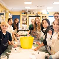 Prep Art Club Gallery, October 2025 mask making